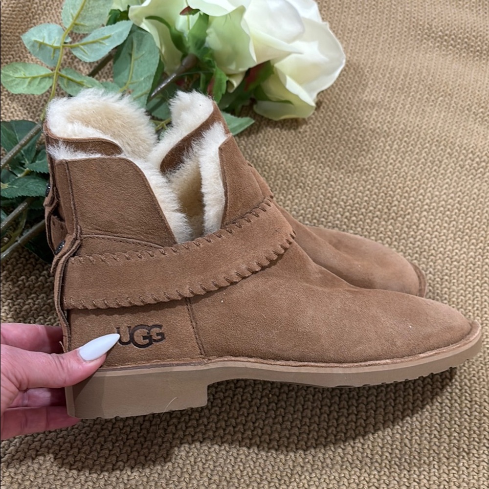 UGG Chestnut Suede Winter Boots